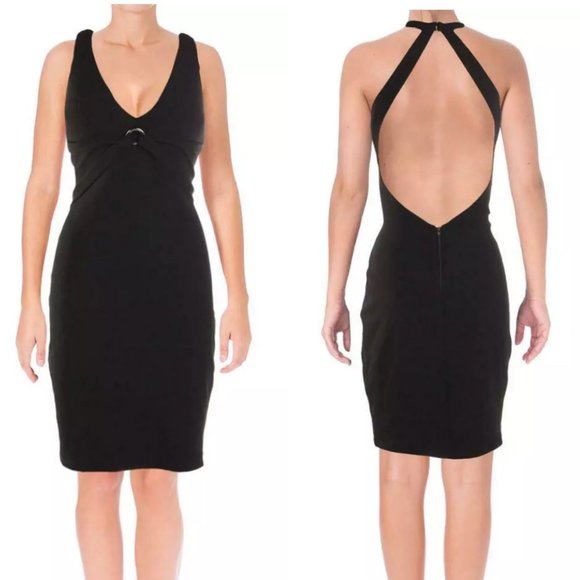 Sequin Hearts Open Back Sexy Party Dress - Picture 4 of 4